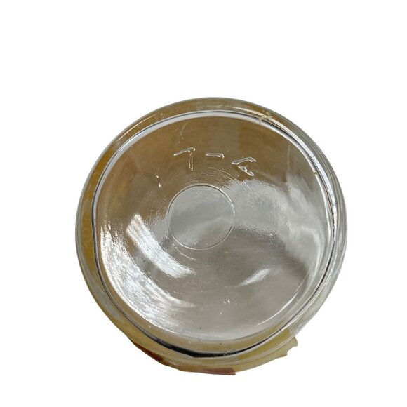 Vintage House Of Herbs Inc. Glass Jar With Red Tin Lid - Picture 6 of 6